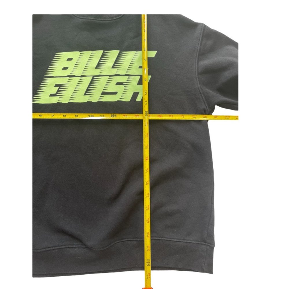 Billie Eilish Black Cotton Sweatshirt Unisex Size XS - Picture 8 of 11